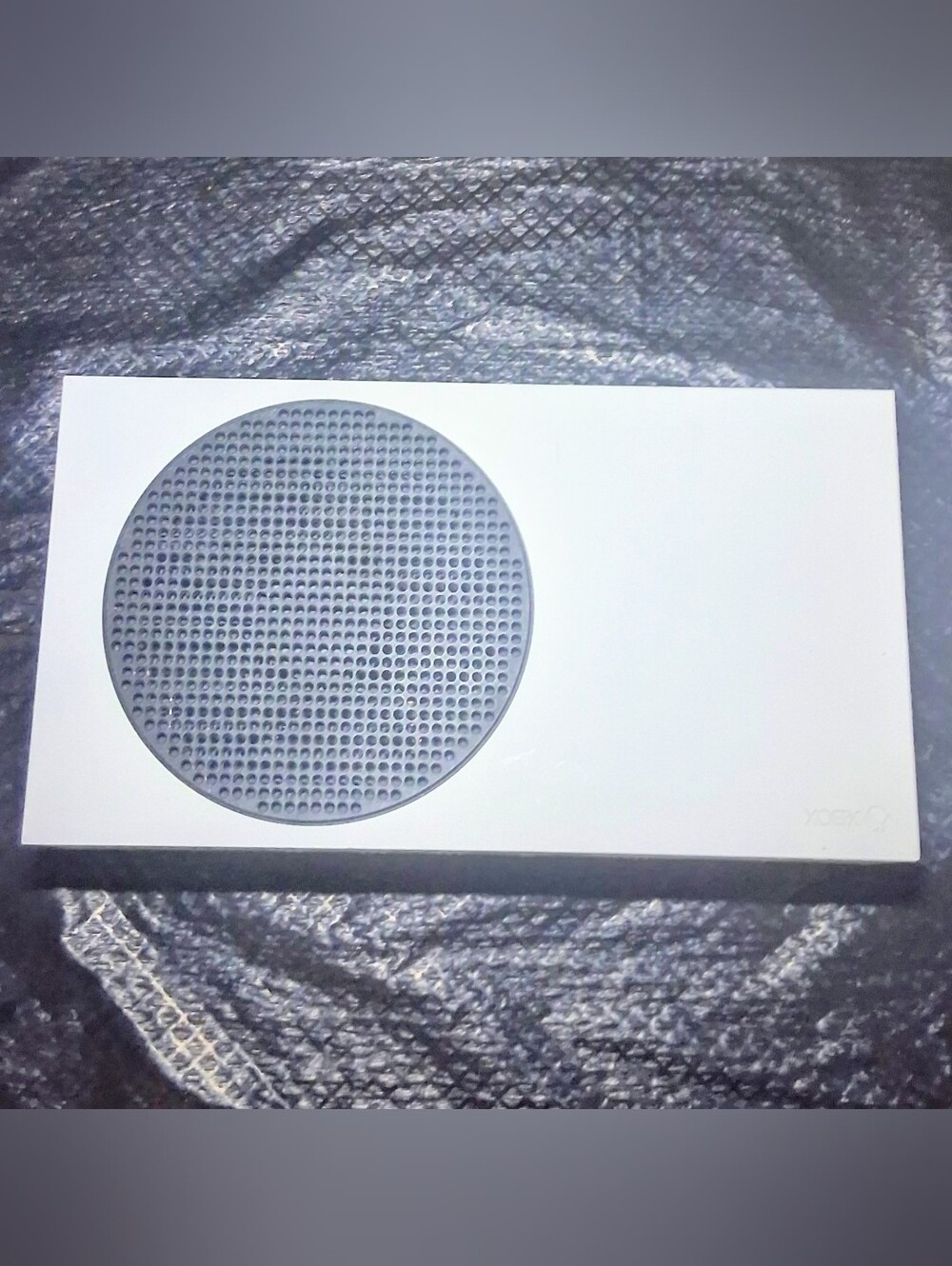 Microsoft Xbox Series S White Console with Black Vent